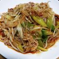 ﾋﾟﾛﾐ♡'s cooksnap of when they made 水っぽくない♪シャキシャキもやし豚肉炒め.