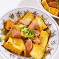 みぽぽ37's cooksnap of when they made 厚揚げとソーセージの♪ラー油♪炒め.
