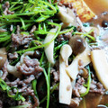 クックUC1YUV☆'s cooksnap of when they made カリッと厚揚げのアツアツ豆苗餡かけ.
