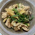 marimo417's cooksnap of when they made ご飯が進むエリンギピーマン豚肉の甘辛炒め.