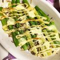 tomitomico's cooksnap of when they made トースターで簡単♡アスパラのチーズ焼き.