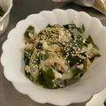 檸檬パン's cooksnap of when they made スピード料理✱ツナわかめのサラダ.