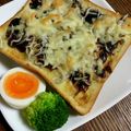 ☆さぶ☆☆'s cooksnap of when they made ＊新感覚！海苔しらすチーズトースト＊.