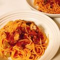Tonkoshi's cooksnap of when they made 缶詰で超簡単♪イワシとトマトのパスタ.