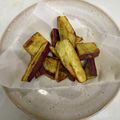 ピーナッツ子♪'s cooksnap of when they made さつまいもフライ。紅はるかの素揚げ。.