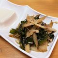 RINクック's cooksnap of when they made ごぼうとわかめのポンサラダ.