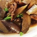 mate☆'s cooksnap of when they made 牛肉と茄子の煮物.