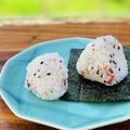 西＊絵子's cooksnap of when they made ごまたっぷり♪と梅干のおにぎり.