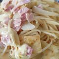 ともこ629's cooksnap of when they made フライパンひとつで☆キムチクリームパスタ.