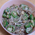 SILK0205's cooksnap of when they made オクラとえのきの和え物柚子胡椒風味.