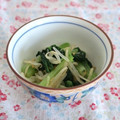 mmameco's cooksnap of when they made もやしと小松菜のごま和え【作り置き】.