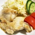 お塩と砂糖's cooksnap of when they made 鶏むね肉の北海道♪レモンバターソテー.