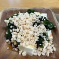 リラシャン's cooksnap of when they made わかめ豆腐♥♡天かすのせ冷奴.