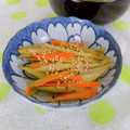 へい♡ゆー♡'s cooksnap of when they made お弁当に！ごぼうとにんじんのきんぴら.