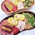 ハッピーまるしぇ's cooksnap of when they made お弁当に❤ハムとチーズのミルフィーユ風.