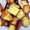 ハッピーまるしぇ's cooksnap of when they made さつまいもフライ。紅はるかの素揚げ。.