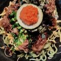 プルンバゴ's cooksnap of when they made 市販 瓦そば！と牛肉炒め！.
