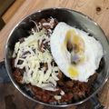 Ruriluru's cooksnap of when they made レンジで目玉焼き。.