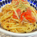 ぴょん2929's cooksnap of when they made 激早☆濃厚☆さば水煮缶とトマトのパスタ☆.