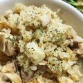 けいちゃんごはん's cooksnap of when they made ほっくほく♡鶏とにんにくの炊き込みご飯.