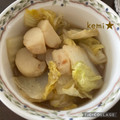 kemi★'s cooksnap of when they made 簡単美味しい！白菜と帆立水煮缶のスープ煮.