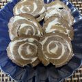 まこまこマンマ's cooksnap of when they made いぶりがっことクリームチーズのぐ～るぐる.