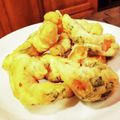 ダッフィーニーうに's cooksnap of when they made 芝海老と大葉のアッサリかき揚げ.