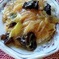 花時計咲いた's cooksnap of when they made 余り物で中華丼～醤油味～.