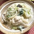 フジぽん's cooksnap of when they made チンゲン菜と鶏胸肉のクリーム煮.