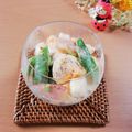 Newチヨコっと♪'s cooksnap of when they made スナップエンドウの粒マスハニーマヨサラダ.
