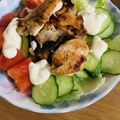 melonty's cooksnap of when they made 男子が喜ぶ★簡単パリパリチキンサラダ.