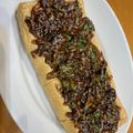 maezuchu's cooksnap of when they made 感激のサクっ！栃尾あぶらげ味噌チーズ焼き.