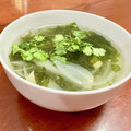Superlittleboo's cooksnap of when they made やみつき☆とろとろワカメスープ.