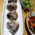 よちりん's cooksnap of when they made 梅干し・しらす・ごま・塩昆布のおにぎり♬.
