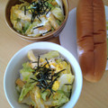 よちりん's cooksnap of when they made キャベツと竹輪のとろ～り玉子焼き丼♪.