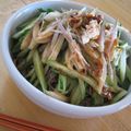 わん吉の母's cooksnap of when they made 食べるラー油で辛うま★豆乳入りサラダ麺.