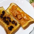 にきけん's cooksnap of when they made みかんのっけ♡幸せトースト.