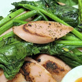 ゆけり３兄弟's cooksnap of when they made 魚肉ソーセージほうれん草炒め☝簡単美味し.