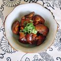 コムギ大好き's cooksnap of when they made 冷めてもやわらかい☆鶏の肝煮.