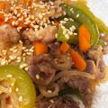 トラクックー's cooksnap of when they made 美味しくダイエット♡しらたきチャプチェ.