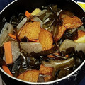 maonica♡'s cooksnap of when they made 早煮昆布の煮物☆蒟蒻・さつまあげ・人参と.