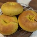 まるゆず's cooksnap of when they made かぼちゃベーグル.