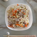 TSana♪'s cooksnap of when they made ＊簡単＊あっという間の焼うどん＊.