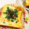 みぽぽ37's cooksnap of when they made 鮭フレークのマヨチーズトースト.