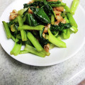うぐいす♪'s cooksnap of when they made 簡単副菜！小松菜と油揚げ炒め.
