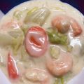 ☆ともよレシピ☆'s cooksnap of when they made ご飯にかけても♪白菜とタラのクリーム煮.