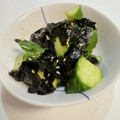bluerose12's cooksnap of when they made きゅうりのごま油と韓国のりの和え物。.