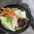 クックC1ZBWP☆'s cooksnap of when they made 簡単♡〆の雑炊までおいしいカニしゃぶ鍋.