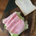 Ruriluru's cooksnap of when they made 再現！ポニョのサンドイッチ.