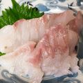 Moyusu's cooksnap of when they made スズキの刺身.